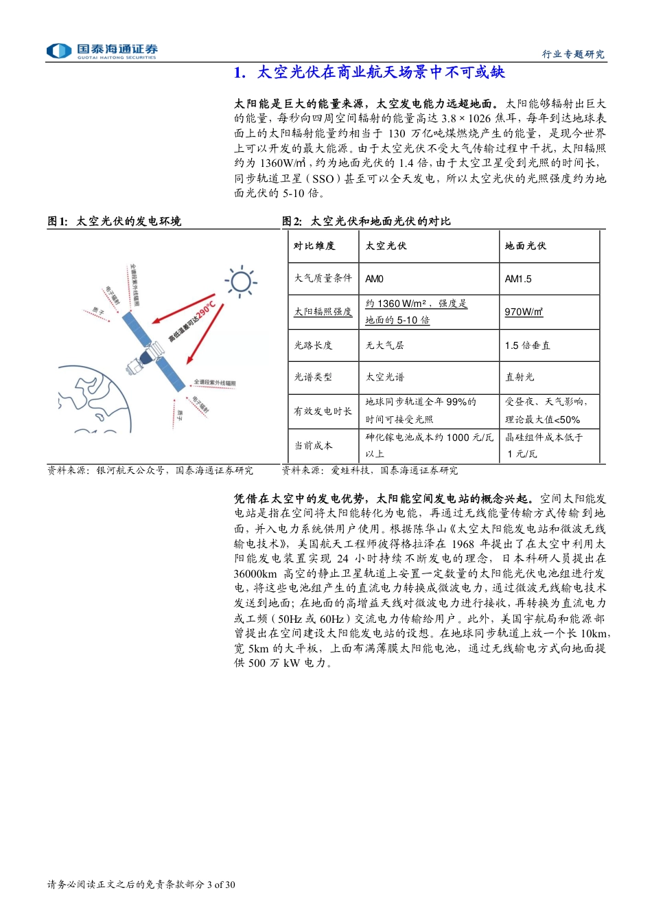 国泰海通证券:商业航天发展提速,太空光伏迎布局良机_第3页