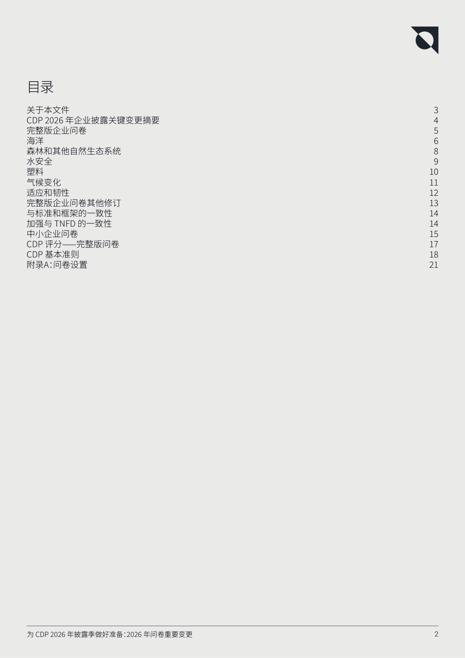 英格尔认证ICAS：为CDP2026年披露季做好准备——2026年重要问卷变更_第2页