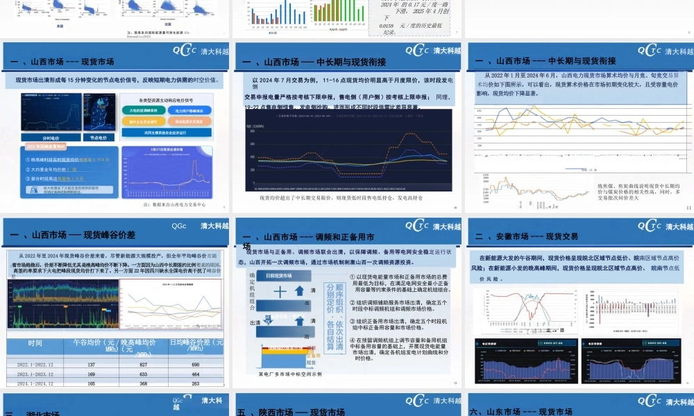清大科越PPT：长周期现货市场交易策略实践