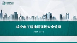 2025最新输变电工程建设现场安全管理(316页)