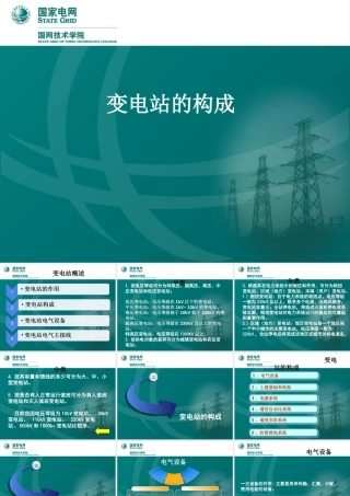 变电站的构成(一次设备、二次设备)