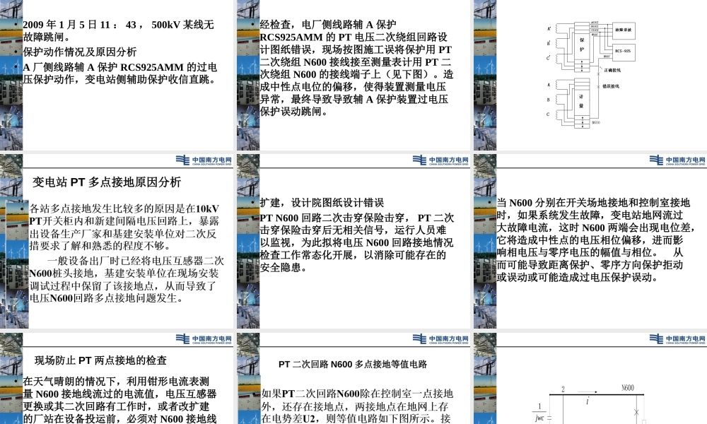 继电保护典型问题专业解析