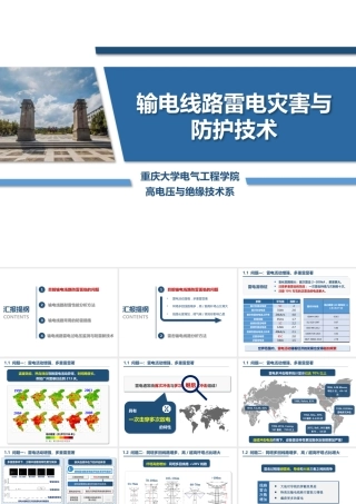 输电线路雷电灾害与防护技术