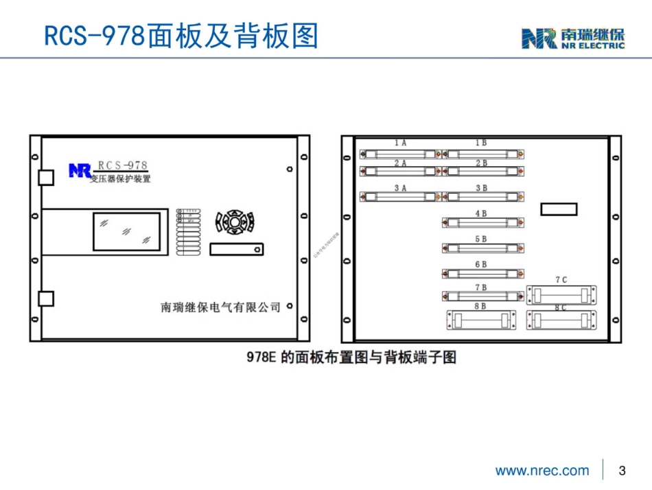 南瑞继保详解PCS-978变压器保护(152页)_第3页