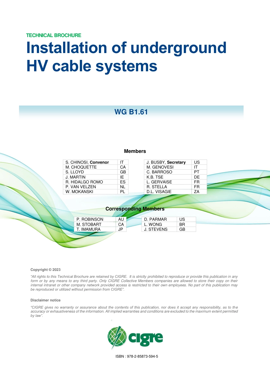 CIGRE电缆手册-2023版_第2页