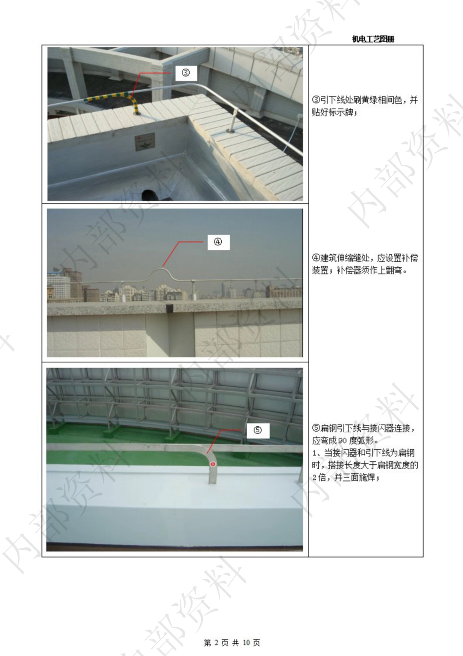 避雷带（网）安装工艺参考图册_第2页