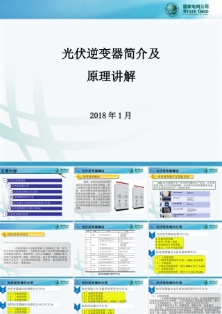 光伏逆变器简介及原理讲解