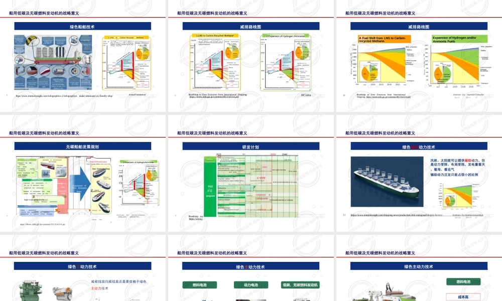 船用低碳及无碳燃料发动机燃烧特性（上）