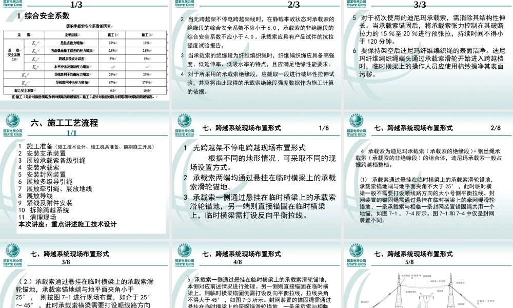 无跨越架不停电架线施工技术