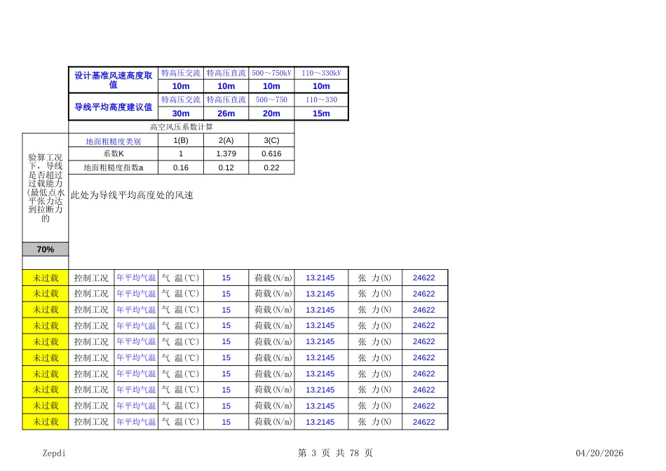 挂板倾角计算表_第3页