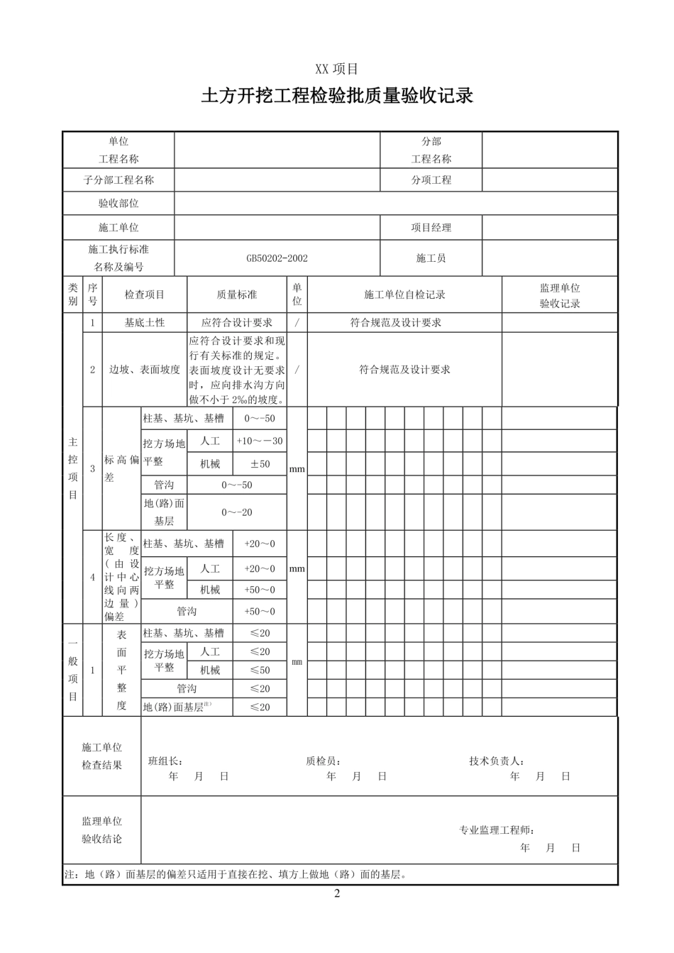光伏土建验收表格(汇集站及升压站)_第2页
