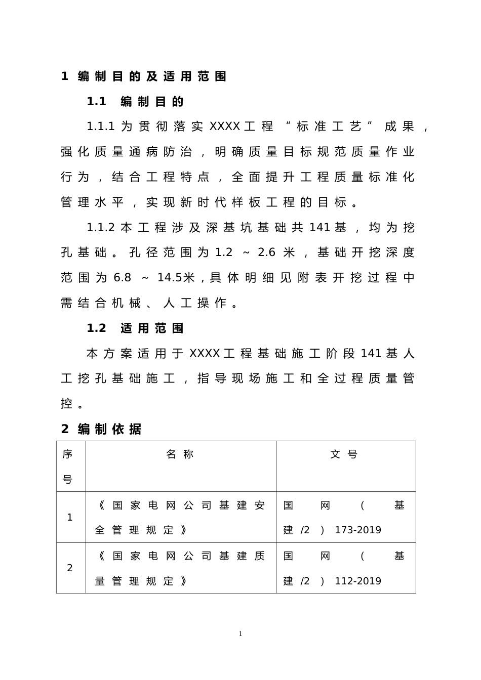 深基坑人工挖孔基础施工方案_第2页