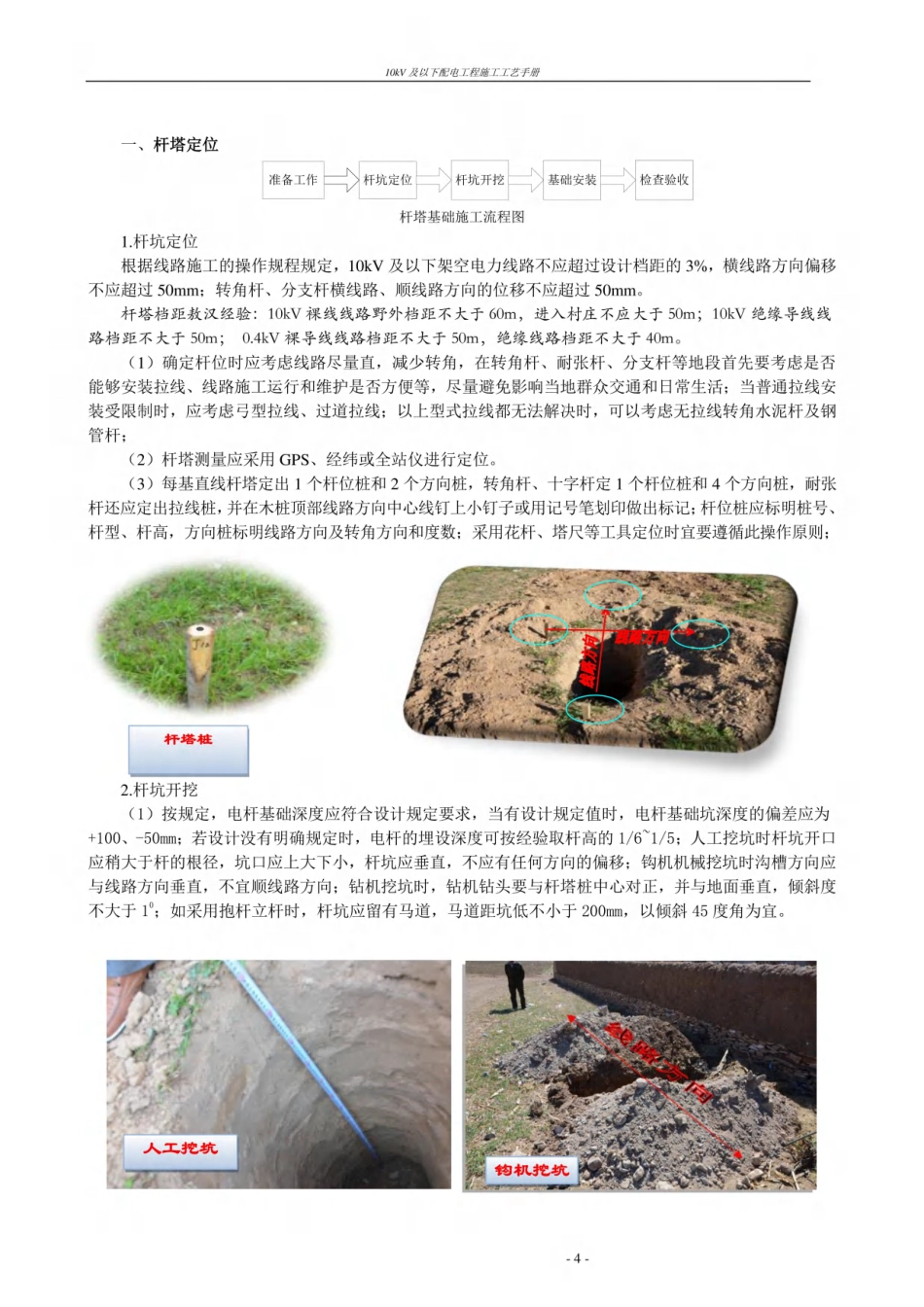 10kV及以下配电工程施工工艺手册_第3页