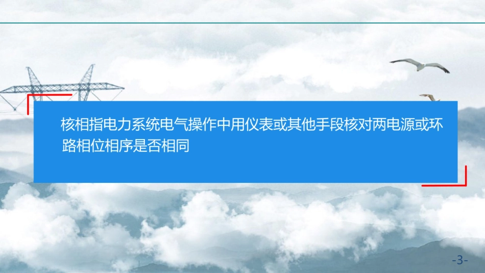 新投运设备的核相培训课件_第3页