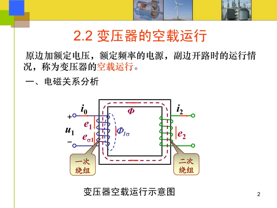 变压器的运行运行原理培训课件！_第2页