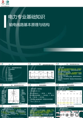 输电线路基本原理结构培训手册