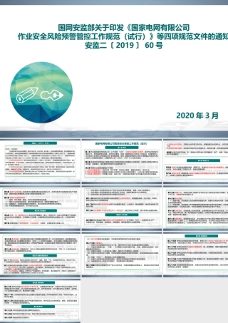 _安监二〔2019〕60号 国家电网有限公司现场安全督查工作规范（试行） 