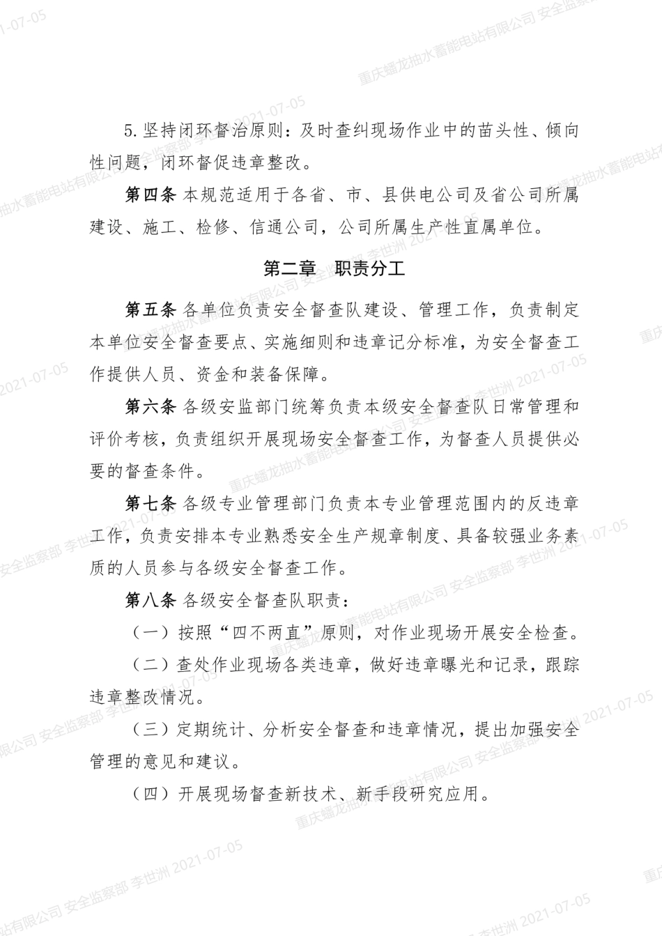 31. 国家电网有限公司现场安全督查工作规范（试行）_第2页