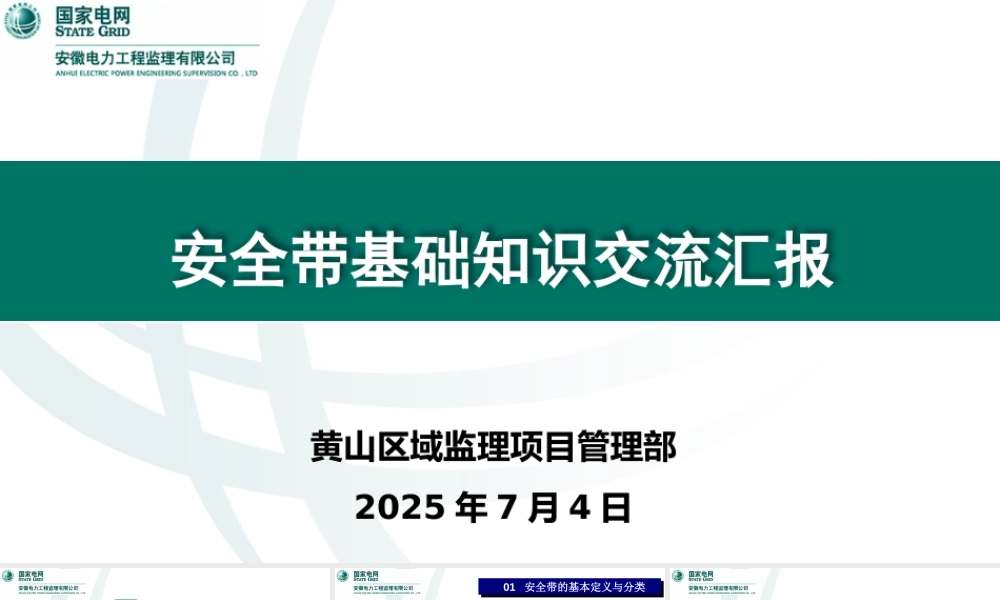 2025安全带基础知识交流培训