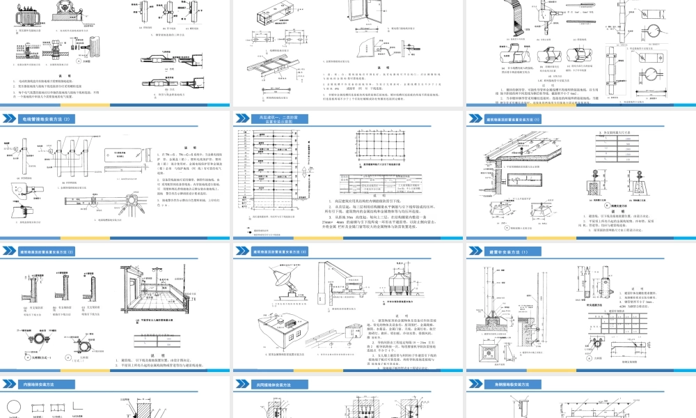 防雷及接地装置设计施工安装图集
