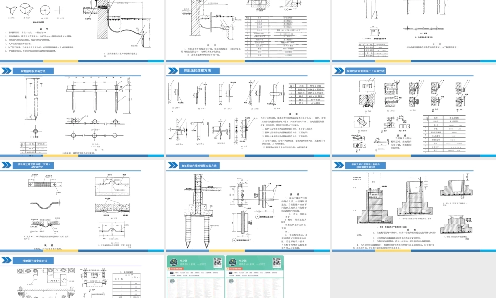 防雷及接地装置设计施工安装图集