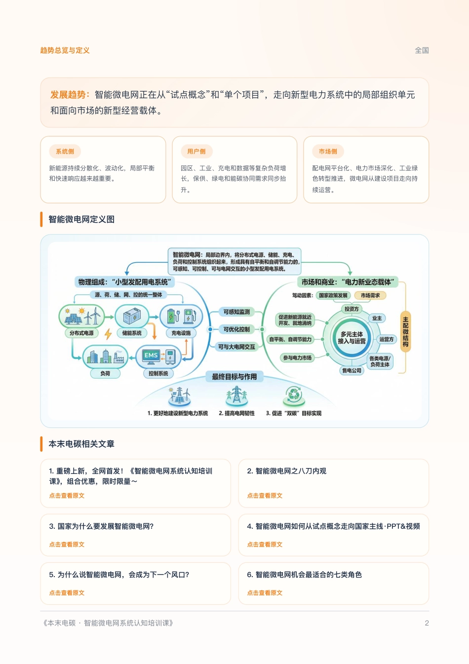 本末电碳：全国各省市智能微电网发展机会橙皮书_第2页