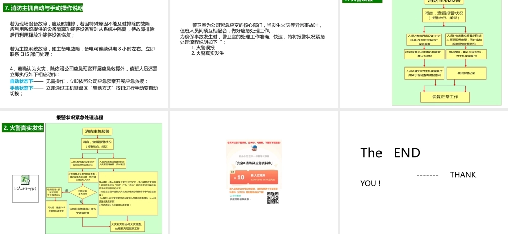 XF5112003消防主机操作及火警处理说明