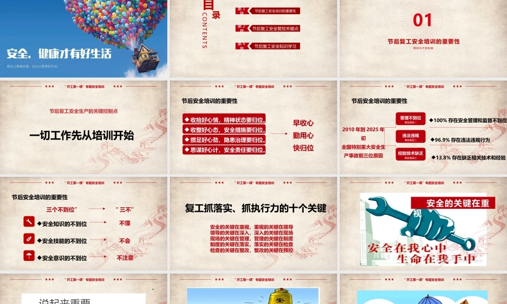 2025开工第一课培训课件