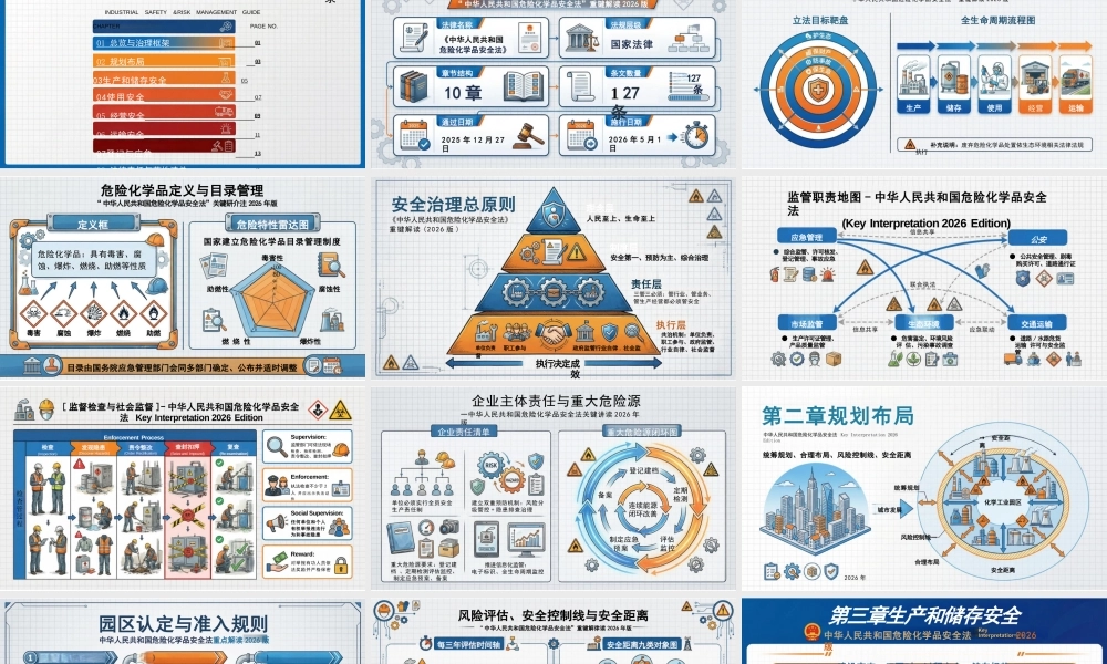 《危险化学品安全法》解读画册