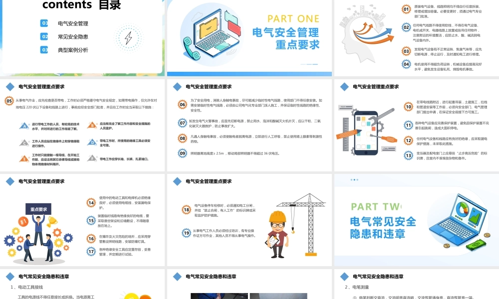 -2025消防宣传月电气安全管理及常见隐患