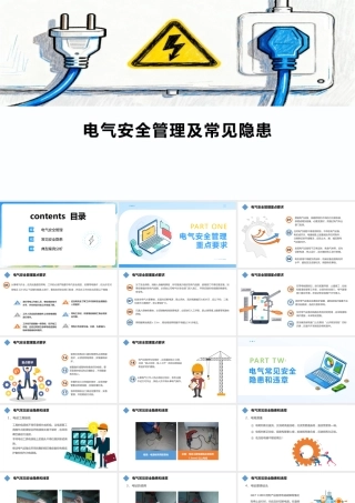 -2025消防宣传月电气安全管理及常见隐患