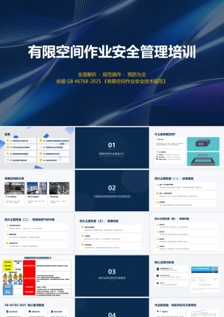 -2026版有限空间作业安全管理培训课件(依据GB46768-2025有限空间作业安全技术规范)