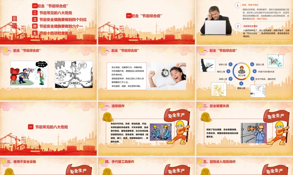 -2026年春节复工复产八危、四归、六个一、十四重点安全培训