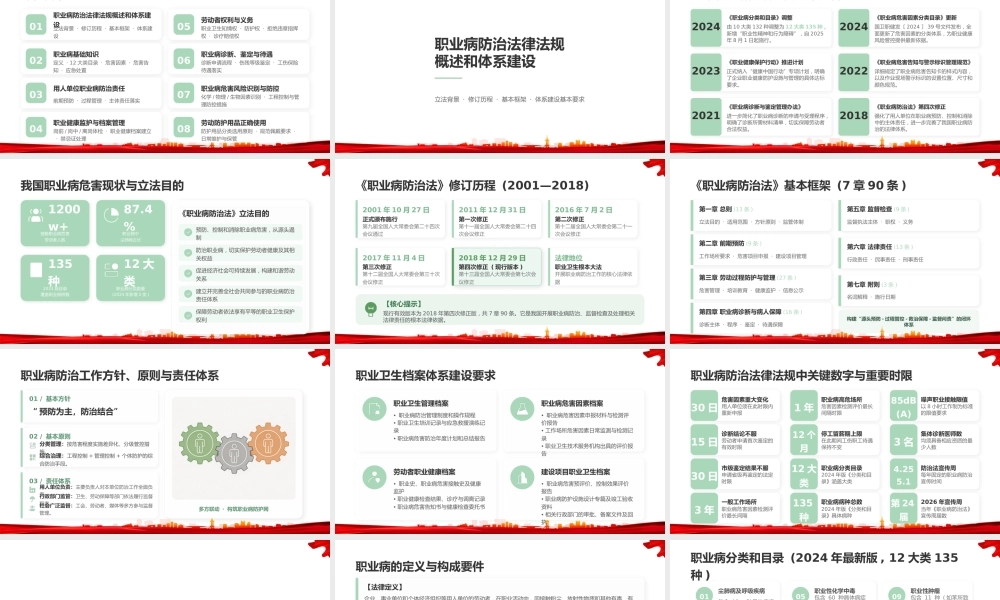 -2026年职业病防治法宣传周主题宣贯培训