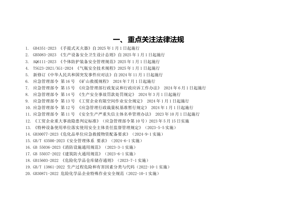 -安全生产法律法规清单(2025年12月版) (1)_第2页