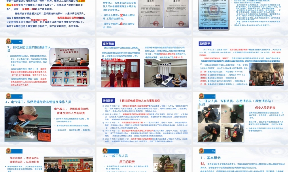超全社会单位消防安全管理要点