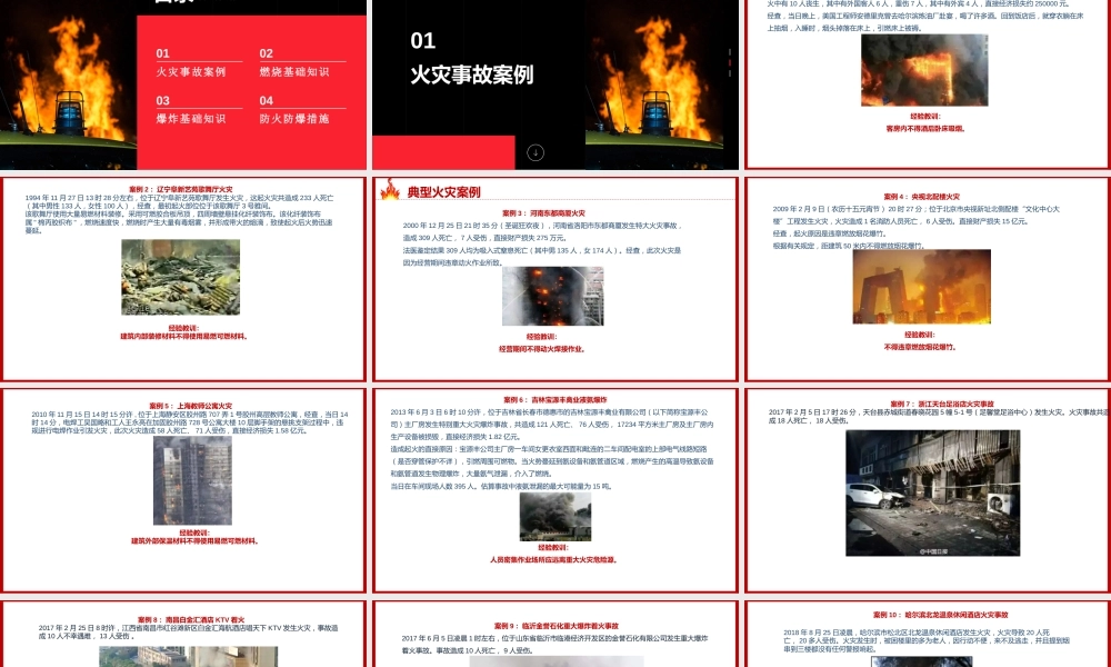 冬季消防安全（防火防爆）专题培训