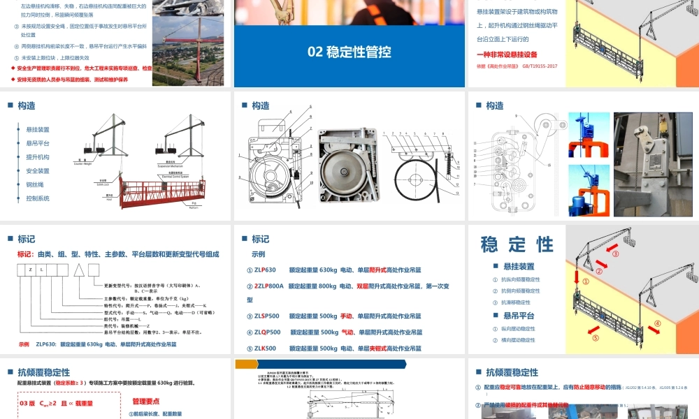 高处作业吊篮安全管理要点