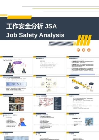 -工作安全分析（JSA）培训