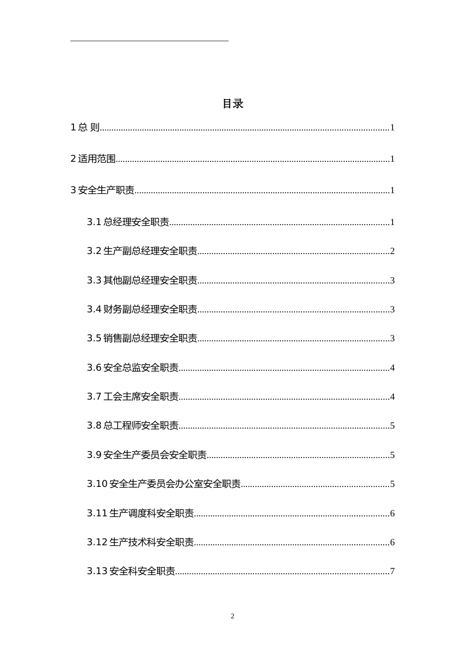 公司各岗位安全生产职责_第2页