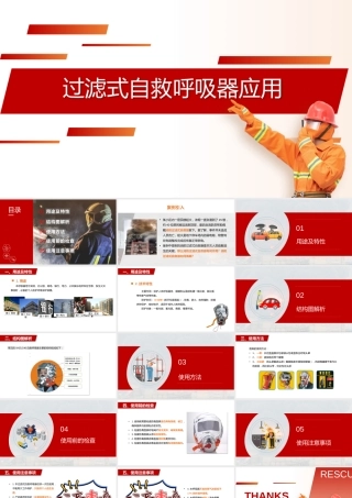 过滤式自救呼吸器应用课件
