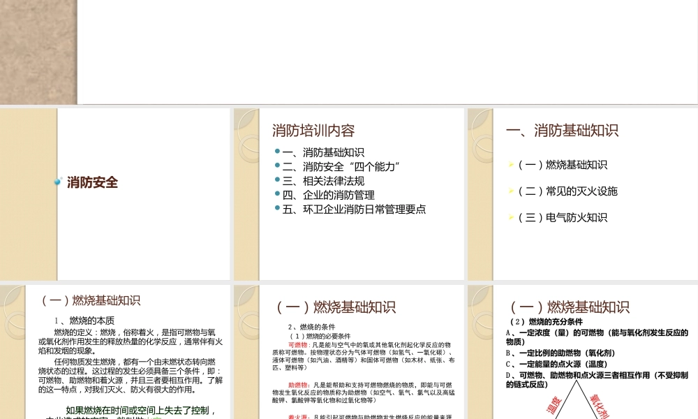 环卫行业消防和道路安全培训 (1)