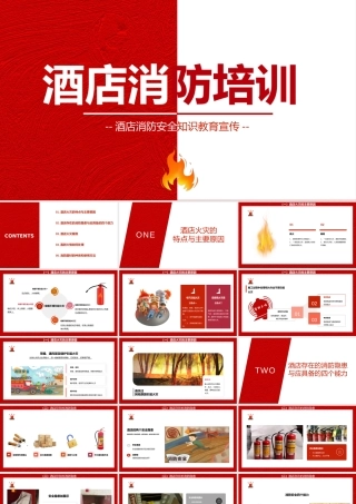 酒店消防安全专题培训