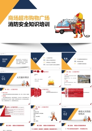 商场超市购物广场消防安全知识培训