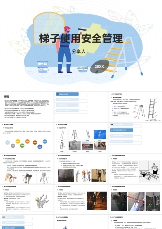 梯子安全使用管理培训