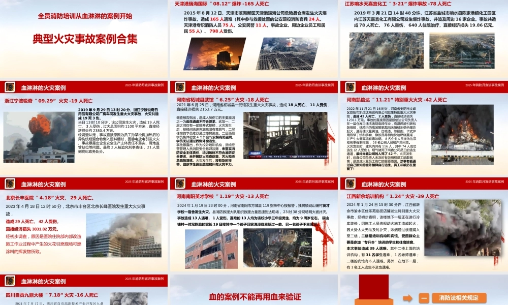 消防安全宣传教育培训