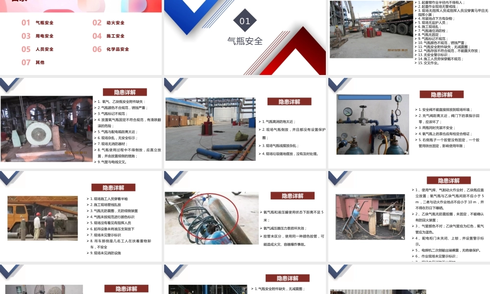 消防及部分其他安全常见隐患图合集