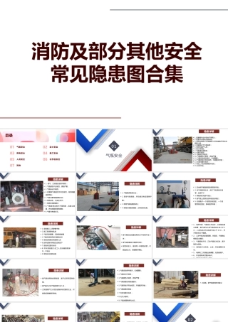消防及部分其他安全常见隐患图合集