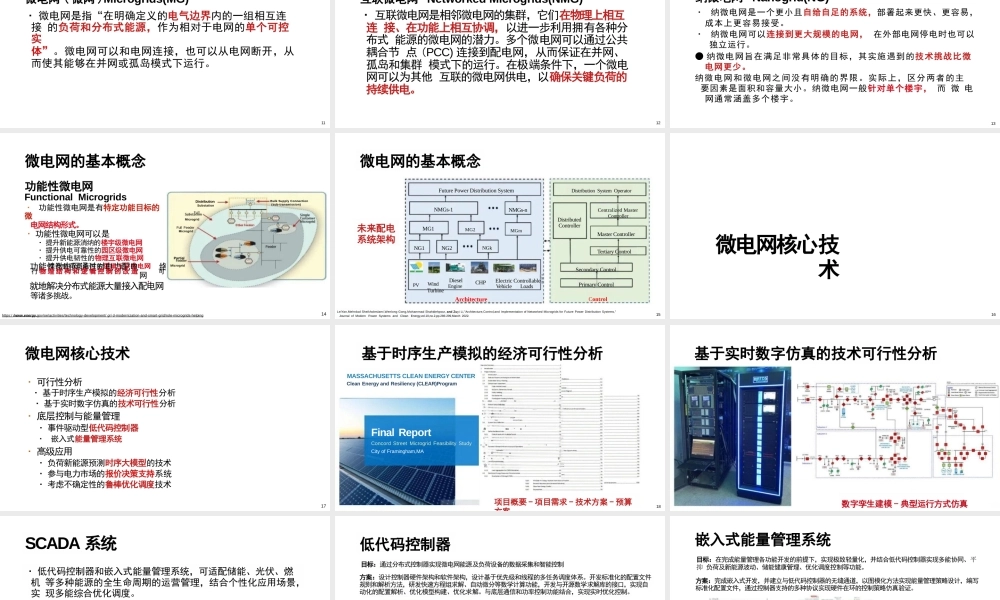 浙江大学PPT：智能微电网再出发