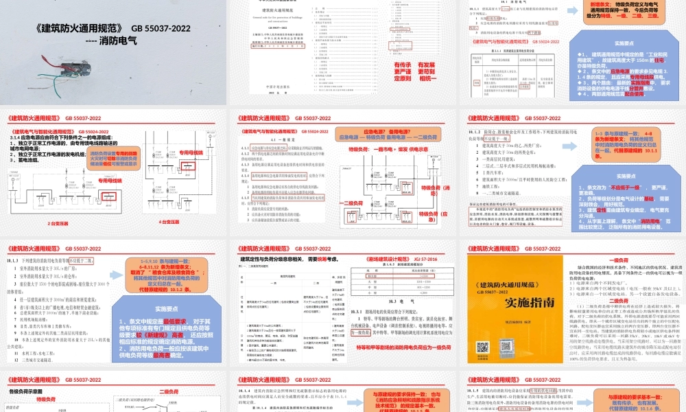 《建筑防火通用规范》 GB 55037-2022深度解读